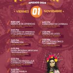 EL H. Ayuntamiento de Apizaco invita a celebrar el Día de Muertos en el Festival Cultural Mictlán 2024